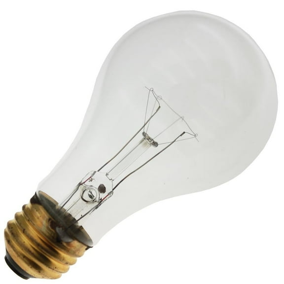 Industrial Performance 10A19/CL 130V, 10 Watt, A19, Medium Screw (E26) Base Light Bulb (1 Bulb)