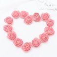 thumbnail image 4 of 100 rosas artificiales de 3,5 cm para ramos de bricolaje, bodas, fiestas y decoración del hogar (rosa melocotón), 4 of 7
