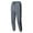 Grey, variant on Men Hip Hop Pants Casual Spliced Solid Color Track Cuff Lace Up Workout Pants