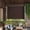 Chocolate, variant on VOXBIN 4'Wx6'H Outdoor Roller Shades, Crank Operated Roll Up Patio Sun Shades, Porch Balcony Sun Blocking Window Blind, Grey