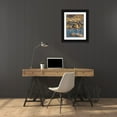 thumbnail image 3 of Zwick, Martin 25x32 Black Ornate Wood Framed with Double Matting Museum Art Print Titled - City Mindelo-a seaport on the island Sao Vicente-Cape Verde Africa, 3 of 4