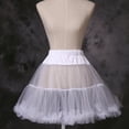 thumbnail image 3 of DuoJiaJ Tutu Skirts for Women Layered Tutu Skirt Underskirt,White One Size, 3 of 4