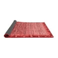 thumbnail image 2 of Ahgly Company Indoor Square Abstract Red Modern Area Rugs, 4' Square, 2 of 4
