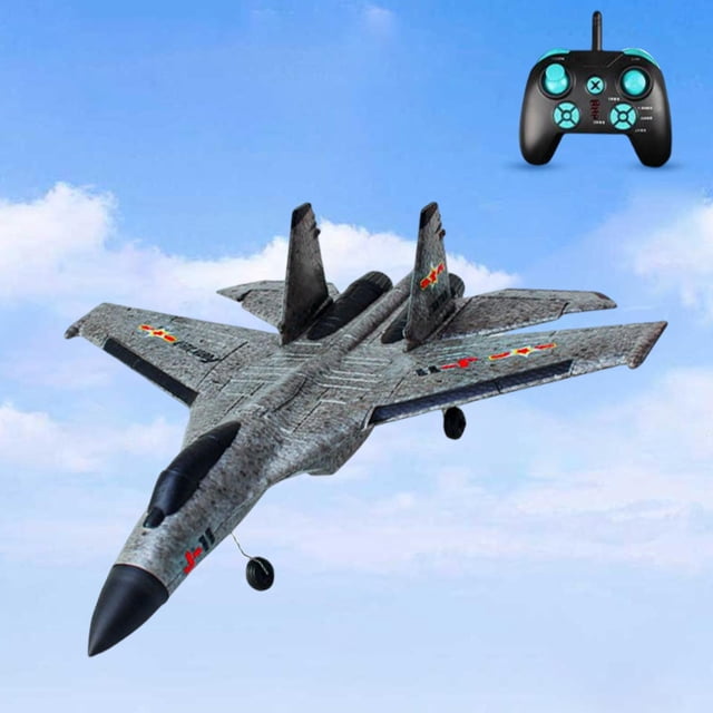 de espuma de 2,4G con telemando para exteriores, juguete recargable por USB con giroscopio, planeador de para principiantes, , 3 canales Hugo Avión RC