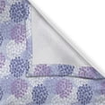 thumbnail image 3 of Ambesonne Floral Kitchen Curtains, Hydrangea Flowers, 55"x45", Ceil Blue Mauve Lavender, 3 of 3