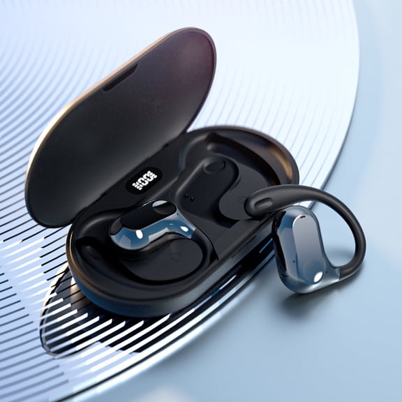AZXY Wireless Earbuds Bluetooth On,Sports Earbuds,Open Ear Headphones with Charging Case,Warterproof Ear Buds Noise Cancelling Long Battery Life,Back To School Gifts