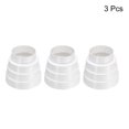 thumbnail image 3 of Unique Bargains Duct Inline Reducer 3.15 - 4.72' Plastic Duct Adapter Increaser Connector for Kitchen Ventilation Systems 3 Pack, 3 of 5