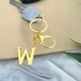 thumbnail image 3 of Alphabet Initial Letter Keychain in Metal Alloy - Personalizable Pendant for Keys, Bags and Wallets - Durable Everyday Accessory for a Unique Style - Ideal Gift Idea, 3 of 6
