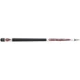 thumbnail image 1 of Athena ATH38 Pool/Billiards Cue - Black, Pink & Purple Heartburn Design - 21oz, 1 of 2