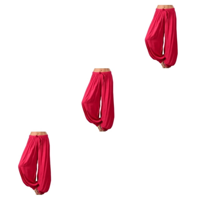 Minnieouse Pantalones de pierna ancha Pantalones deportivos casuales Tallas grandes Gimnasio Yoga Señoras Niñas Ropa de playa Entrenamiento de Type1 NO1