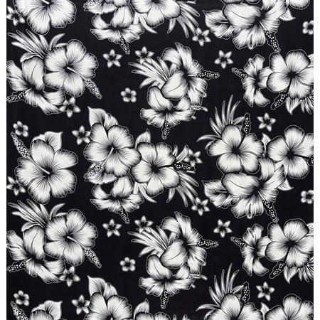Hibiscus Cluster Fabric| Rayon Challie