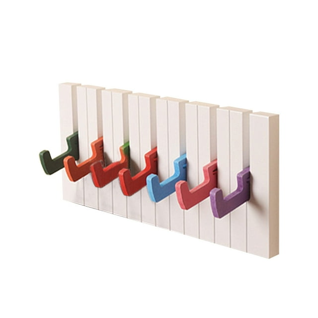 Crochet de Porte Piano Porte-Clés Porte-Clés Porte-Manteau Mural Porte-Clés Mural Porte-Clés Mural
