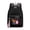 BlackD, variant on Black School Backpack, Butterfly Letter M Adjustable Strap Daypack