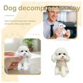 thumbnail image 5 of Handmade Big Taba Squishy Dog Toys,Cute Squishy Teddy Dogs Fidget Toys,Realistic Dog Toys,Perfect Squeeze Toys Gift for Relaxation and Fun for Adults (White),6", 5 of 5