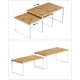 thumbnail image 4 of SONGMICS Organizadores de Cocina, Juego de 4 Estantes de Cocina, Apilables, Expandibles, Blanco y Natural MKCS010N01V1, 4 of 9
