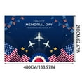Memorial Day Garage Door Decoration Garage Door Banner Mural Cover 7 X