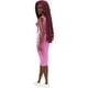 thumbnail image 2 of Barbie Fashionistas Doll #186, curvas, trenzas carmesí, vestido de amor sin mangas, aretes de aro Barbie Barbie, 2 of 6