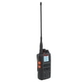 thumbnail image 3 of Walkie Talkie inalámbrico de 10W Radio bidireccional de doble banda UHF 400-520MHz VHF 136-174MHZ 199 canales IP68 impermeable AC100-240V enchufe estadounidense, 3 of 5
