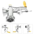 thumbnail image 2 of Multifunctional Manual Meat Grinder Aluminium Alloy Meat Mincer Mincing Machine Sausage Filler Filling Machine for Meat Processing Plants Kitchen Tool, 2 of 4