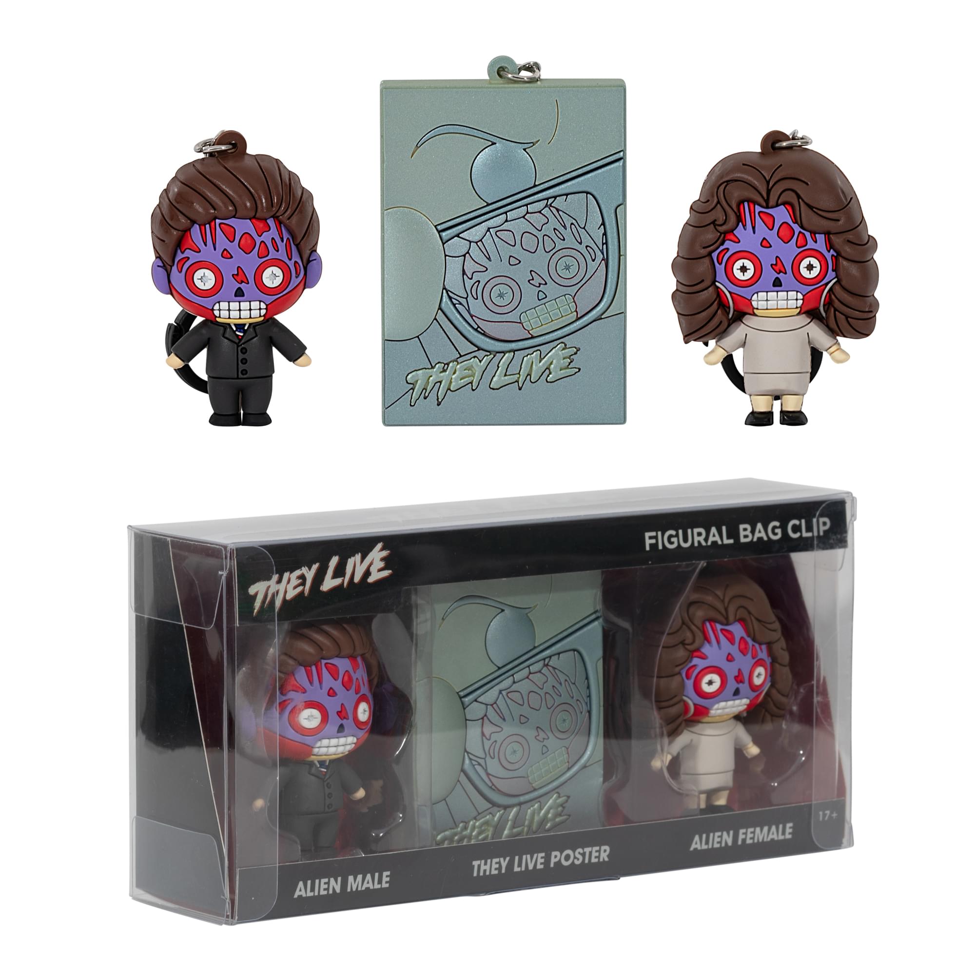 Foam 3pc Bag Clip- They Live- EXCLUSIVE - Walmart.com