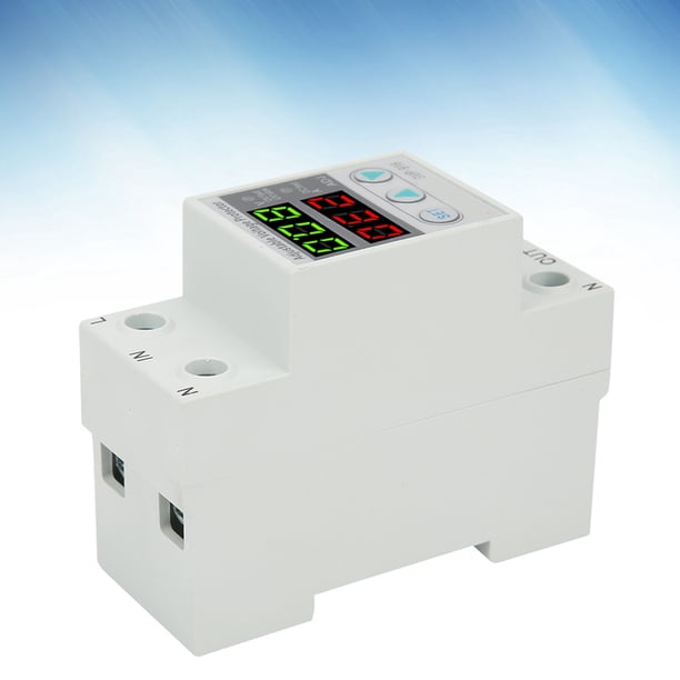 Dispositivo de protección de voltaje recuperación de voltaje conveniente pantalla de voltaje duradera para protección contra sobretensión Protección contra subtensión ANGGREK Otros