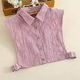 thumbnail image 3 of Camicover Detachable Dickey Collar Half Shrt Blouse Collar for Women and Girls Pack of 3, 3 of 8