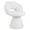 White, variant on Wliqien Swivel Barrel Accent Chair, Upholstered Modern Vanity Chair, Round Swivel Chair, Ergonomic Makeup Chair for Bedroom Living Room Office
