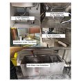 thumbnail image 4 of Grease Trap, Waste Interceptor Wide Application Removable Baffle Stainless Steel Easy Installation Great Sealing  for Home, 4 of 8