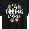 thumbnail image 3 of Disney - Oh Christmas Treats - Juniors Ideal Flowy Muscle T-Shirt, 3 of 5