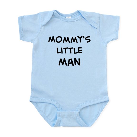 CafePress - Mommy's Little Man Infant Bodysuit - Baby Light Bodysuit, Size Newborn - 24 Months