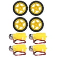 thumbnail image 3 of Rueda de plástico Jadeshay 4 piezas para coche RC, 3 of 8