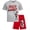 Skys The Limit, variant on Quad Seven Boys Short Set Printed Graphic Short Sleeve Shirt & French Terry Matching Shorts 2 Piece