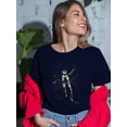 thumbnail image 2 of Pastell Floating Thorugh The Stars T-shirt Women's -Ashvin Harrison Designs, Female 3X-Large, 2 of 4