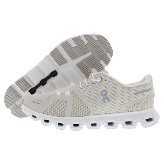 On Cloud 6 Womens Shoes Size 10, Color: Pearl/White