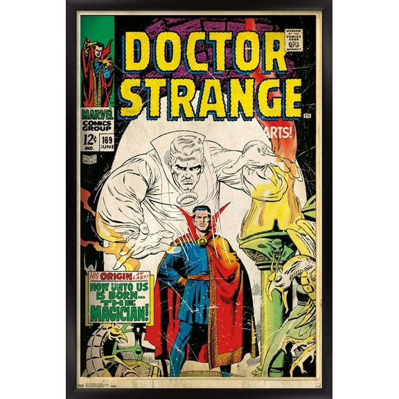 Marvel Comics - Doctor Strange - Cover #169 Wall Poster, 14.725" x 22.375", Framed