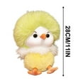 thumbnail image 3 of Little Chick Stuffed Animals, Cute Plush Chicken Toy for Soothing & Relaxation, Easter Chicken Gifts for Boys Girls (Green), 3 of 5