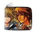 thumbnail image 1 of Cartera plegable de piel tipo anime Kingdoms Hearts para niños, 1 of 2