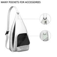 thumbnail image 4 of Donut Time Sling Backpack – Sweet Treats Pattern Shoulder Bag, Compact Anti-Theft Pack for Commuters, 4 of 4
