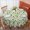 Cow And Heart-2, variant on Cow and Heart White Pattern Round Tablecloth 70"x70", Wrinkle Resistant Wipeable Table Cover for Kitchen Dining Room Picnic Patio and Party