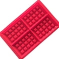 thumbnail image 1 of Silicone Waffles Mold Diy Baking Heat-resistant Biscuits Silicone Mold, 1 of 2