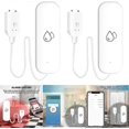 thumbnail image 3 of 2pcs Water Leak Detector,Tuya Smart Home Wifi Water Leakage Immersion Sensor Detector, App Alarm Control-Yvan, 3 of 5