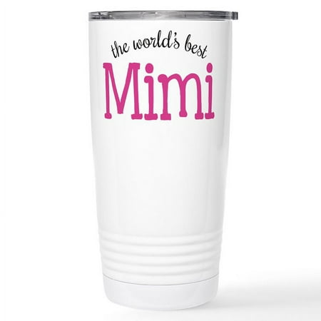 

CafePress - World s Best Mimi Travel Mug - Insulated Stainless Steel Travel Tumbler 20 oz.