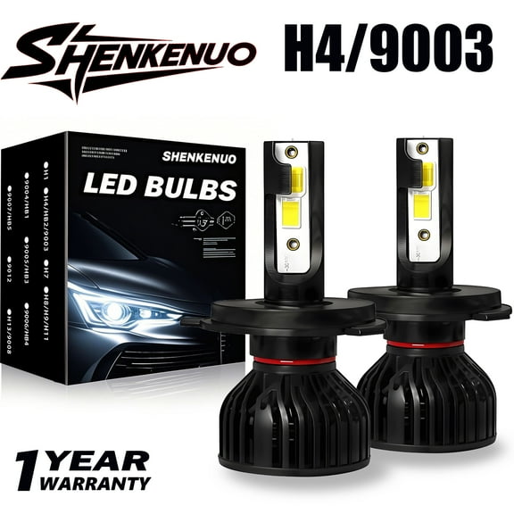 LED Headlight Hi-Low Bulbs Super White For Toyota T100 Pickup 2-Door 1993-1998
