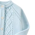 thumbnail image 6 of StSilkitty Girls Casual Cardigan Sweater Cute Printed Long Sleeve Crewneck Sweaters Lightweight Soft Comfy Pullover Tops, 6 of 8