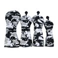 thumbnail image 1 of Greeniant Golf Wood Headcover Set Driver Fairway Club Head Covers Golf Gris 4 piezas No. 1/3/5/UT, 1 of 1
