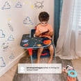 thumbnail image 4 of Silla y escritorio Delta Children Space Adventures con papelera, 4 of 9