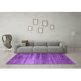 thumbnail image 3 of Ahgly Company Indoor Rectangle Oriental Purple Industrial Area Rugs, 5' x 8', 3 of 4