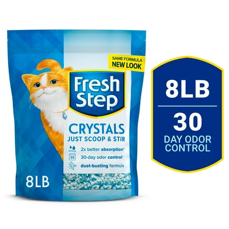 UPC: 0044600030227 | Fresh Step Crystals Premium Cat Litter Scented 8 lbs
