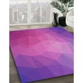 thumbnail image 2 of Ahgly Company Indoor Rectangle Patterned Crimson Purple Area Rugs, 3' x 5', 2 of 6