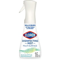 Clorox Disinfectant Mist, Multi-Surface Spray, Eucalyptus Peppermint, 16 fl oz